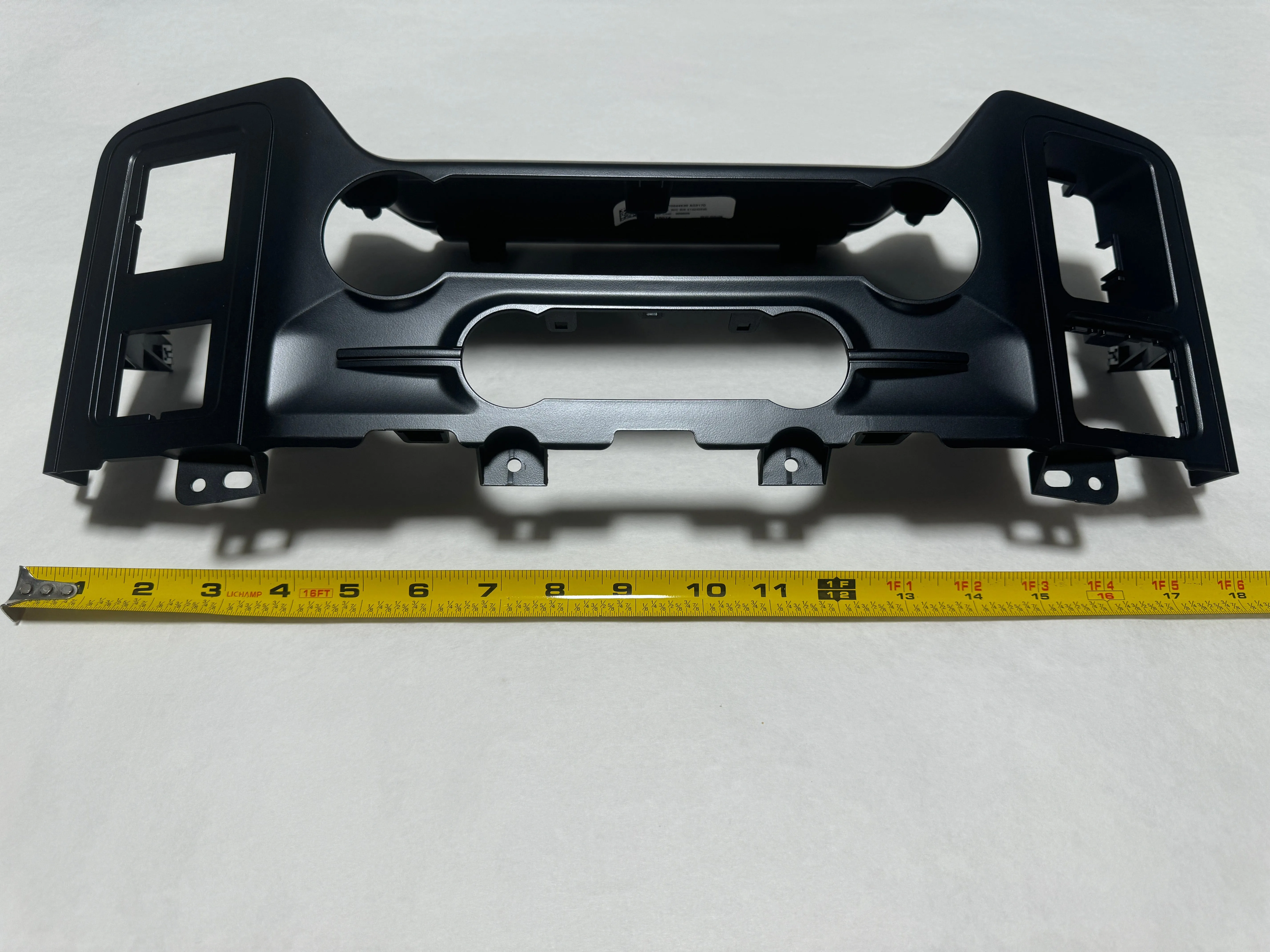 2021-2024 Ford F-150 Lower Dash A/C Control Trim Panel For 12 In Screen & Floor Shift