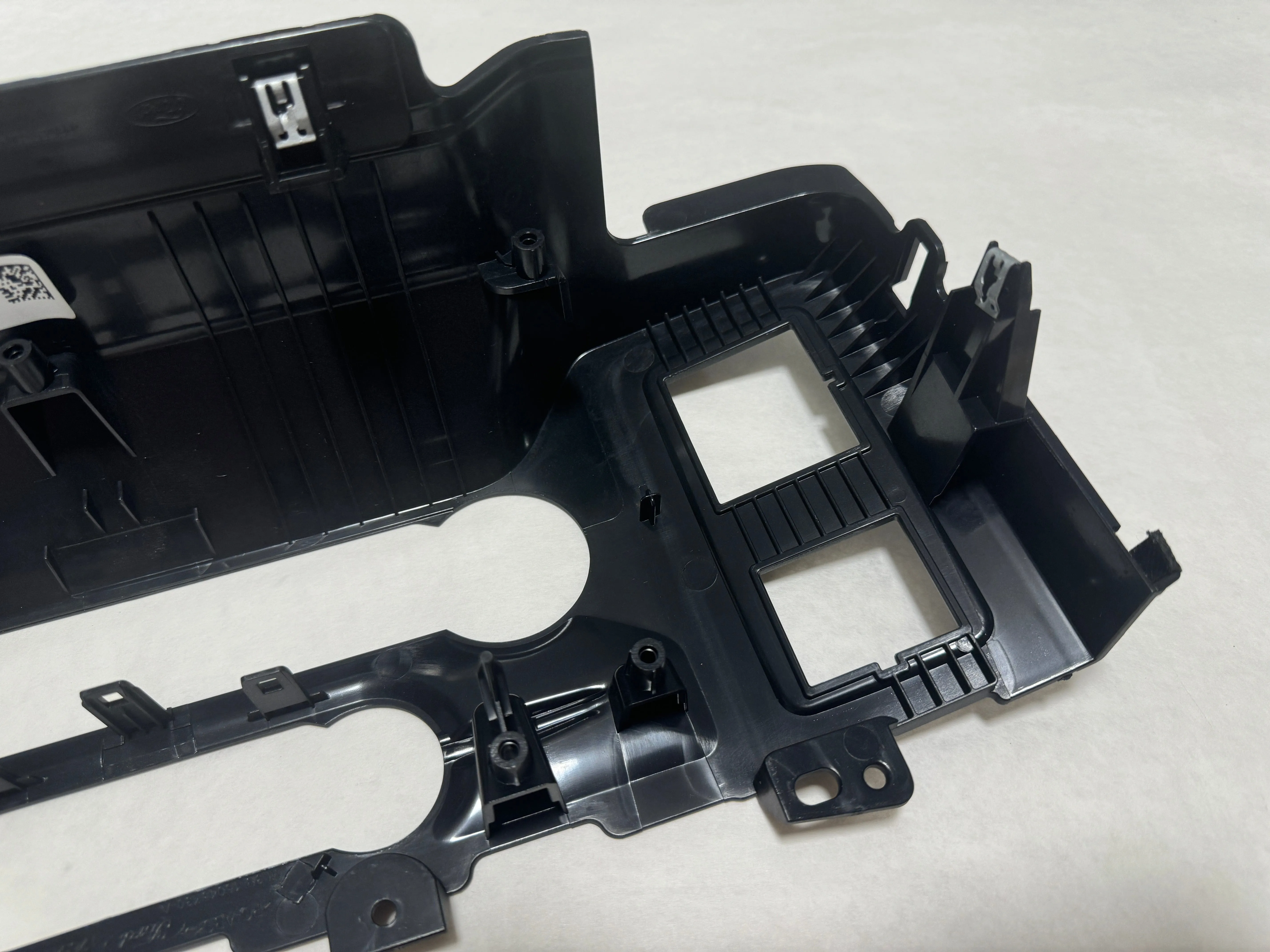2021-2024 Ford F-150 Lower Dash A/C Control Trim Panel For 12 In Screen & Floor Shift