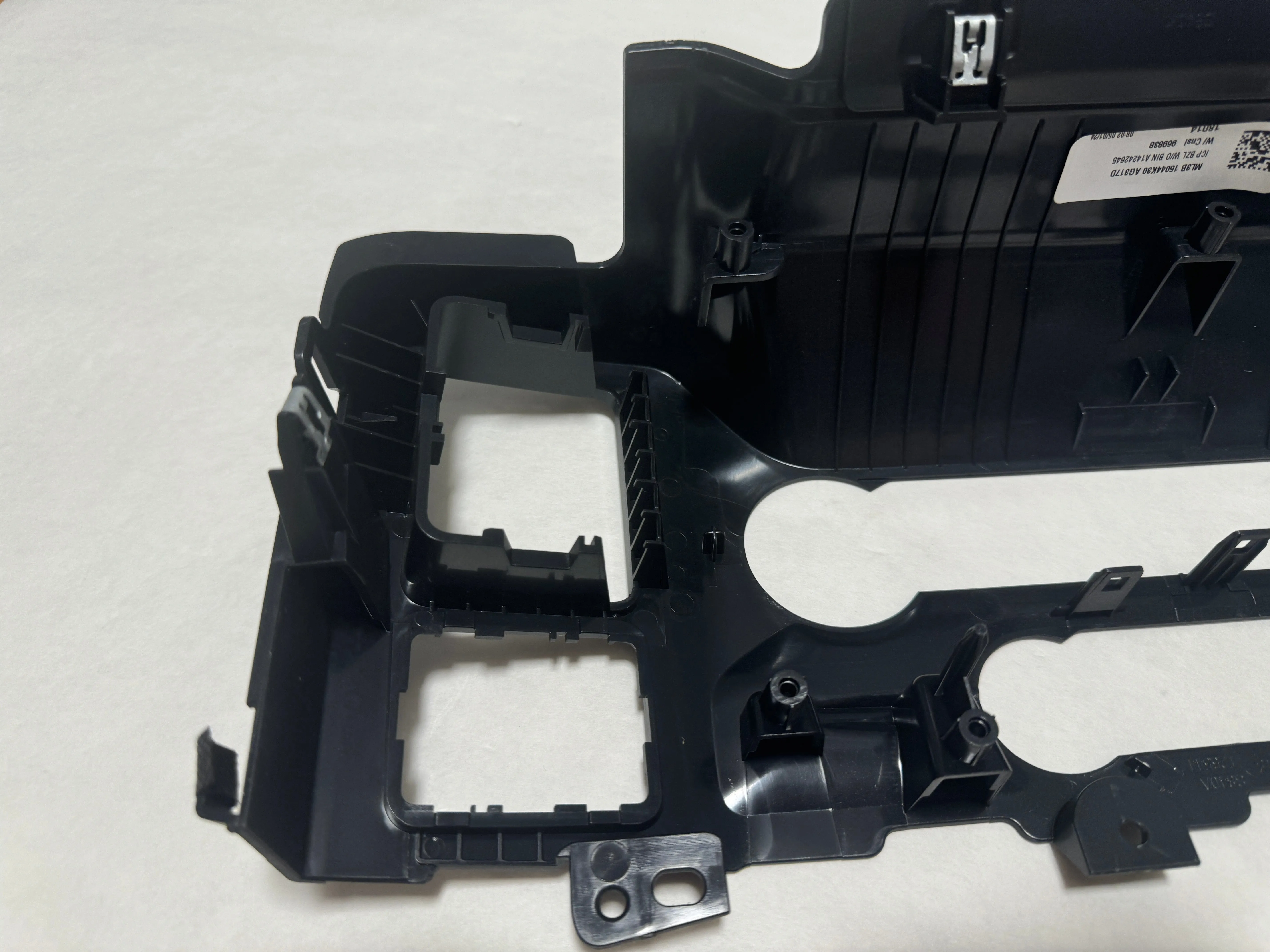 2021-2024 Ford F-150 Lower Dash A/C Control Trim Panel For 12 In Screen & Floor Shift