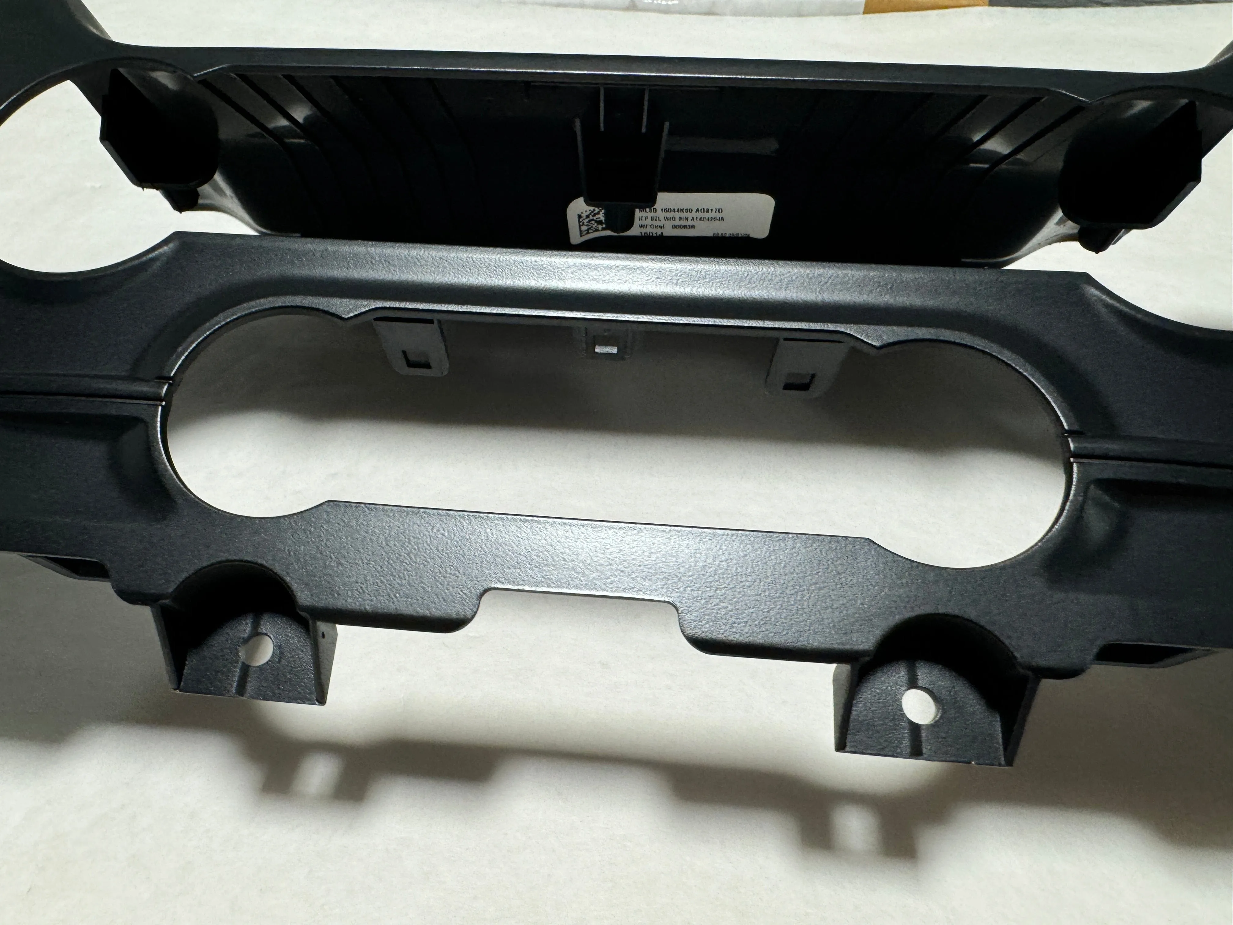 2021-2024 Ford F-150 Lower Dash A/C Control Trim Panel For 12 In Screen & Floor Shift