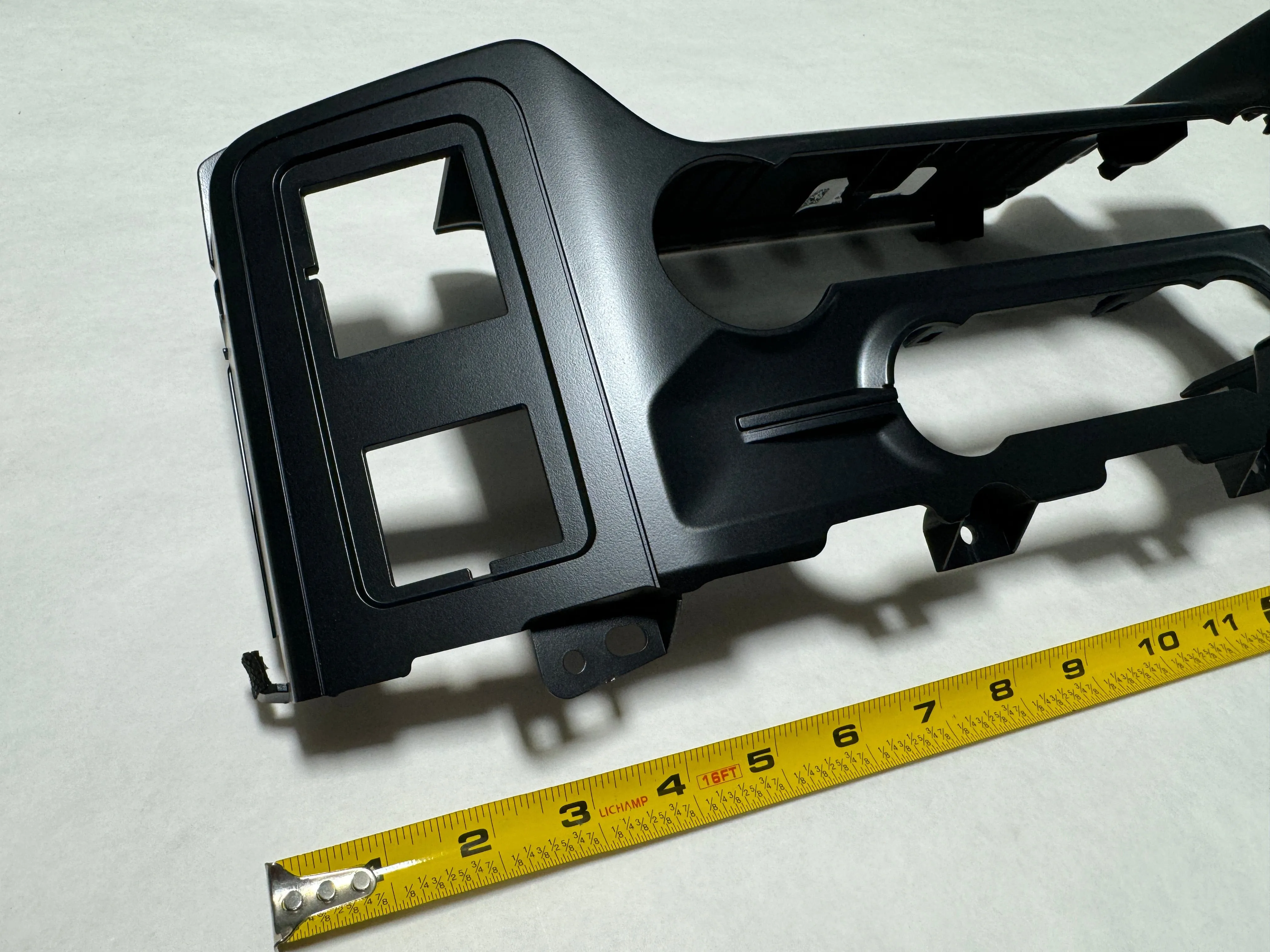 2021-2024 Ford F-150 Lower Dash A/C Control Trim Panel For 12 In Screen & Floor Shift