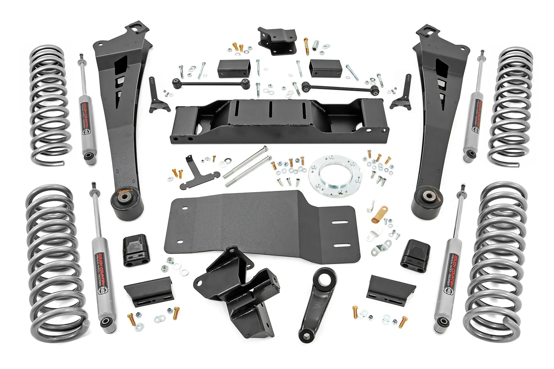 5 Inch Lift Kit - Dual Rate Coils - Non-AISIN - Ram 2500 4WD (19-23)