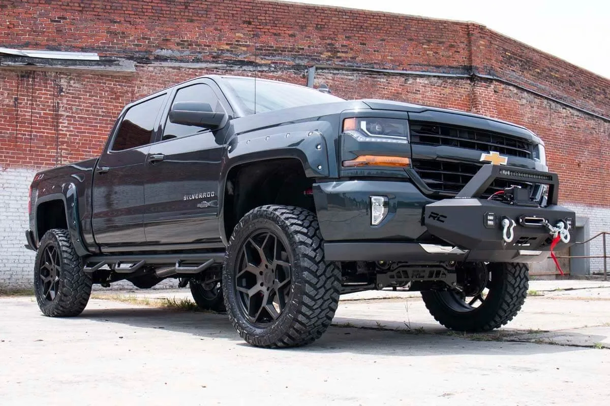 7 Inch Lift Kit - Bracket - Vertex/V2 Shks - Chevy/GMC 1500 (14-16)