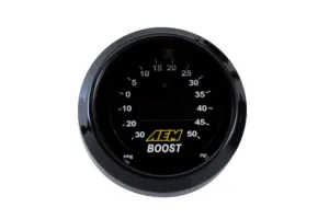 AEM Classic Series -30in/Hg~50 PSI Boost Display Gauge - 30-4408