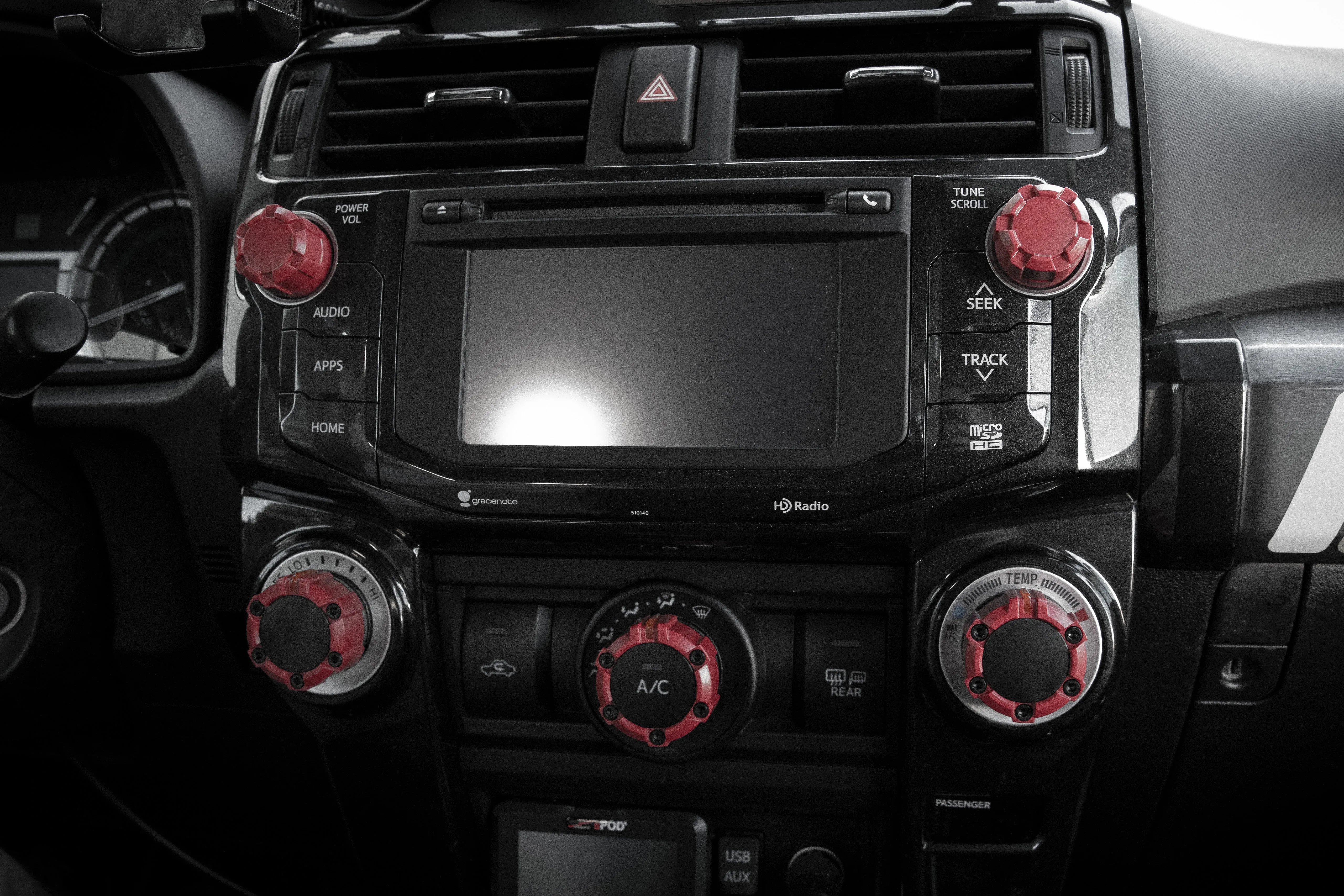 AJT Design Climate & Radio Knobs For 4Runner (2010-2024)