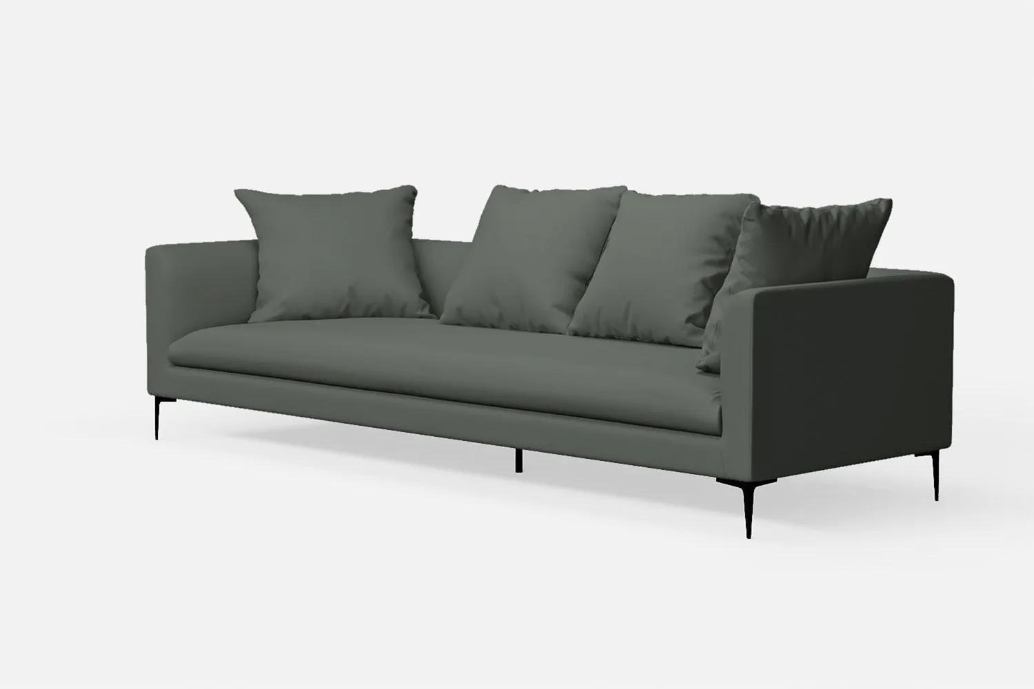 Aprilia 4 Seater Sofa Lush Leather
