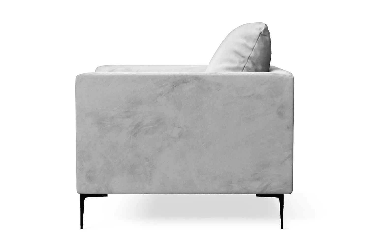 Aprilia Armchair White Velvet