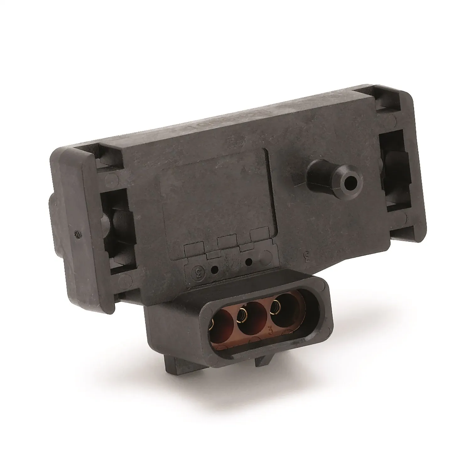 AutoMeter 4777 GAUGE; VAC/BOOST; 2 1/16in.; 30INHG-30PSI; STEPPER MOTOR W/PK/WRN; CARBON FIBER