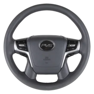 Basic Grey Leather Steering Wheel Upgrade Kit for Toyota **PRE-ORDER FOR DECEMBER**