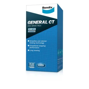 Bendix GCT Brake Pad Set - DB1342GCT