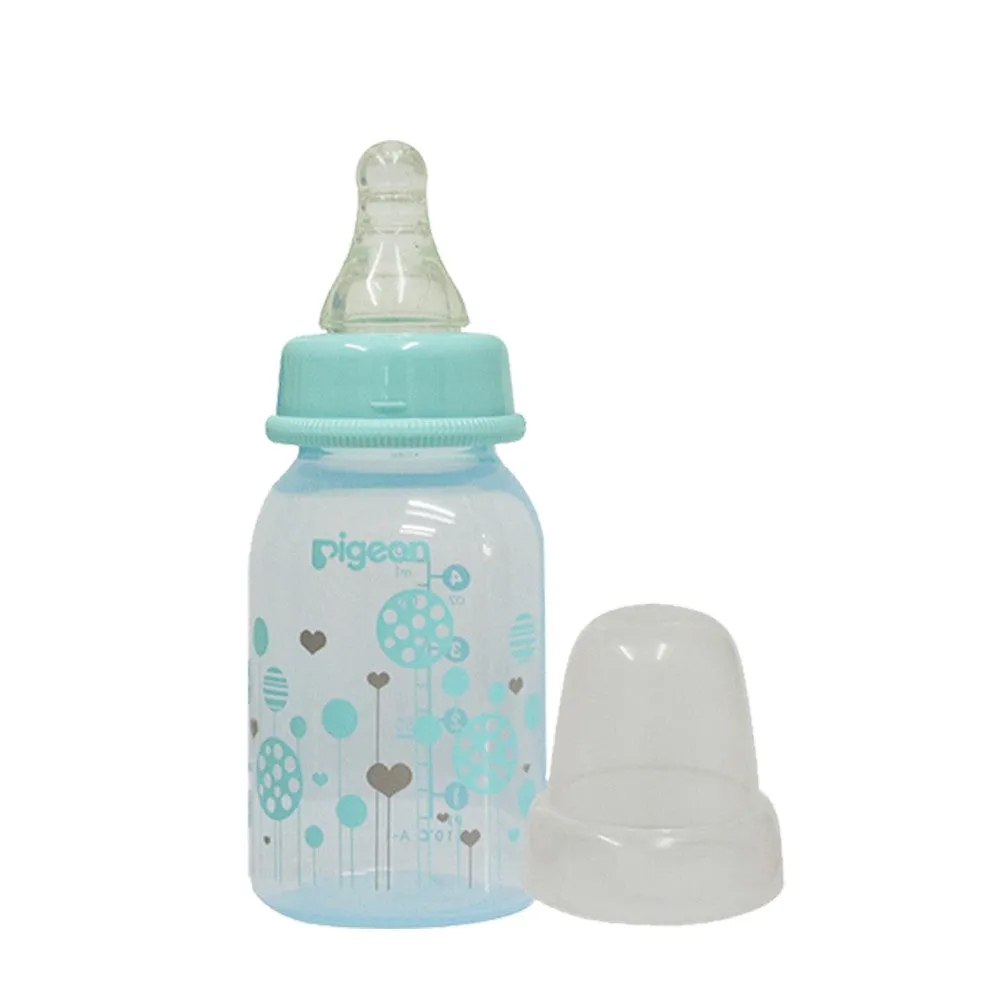 Blue Peristaltic Clear Nursing Bottle- 120ml