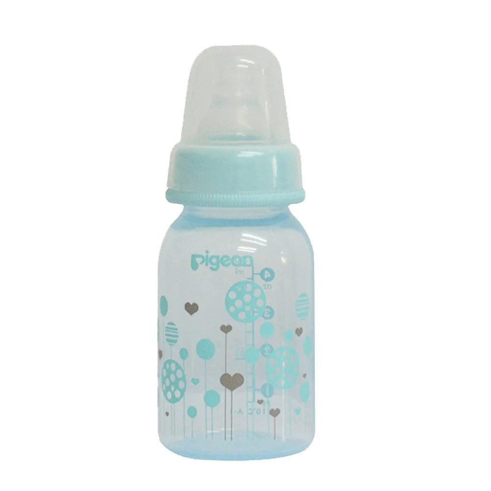 Blue Peristaltic Clear Nursing Bottle- 120ml