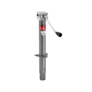 Bulldog Bulldog Trailer Jack - Manual - Sidewind - 15" Of Travel - 5000 lb Capacity - Steel - Gray Paint