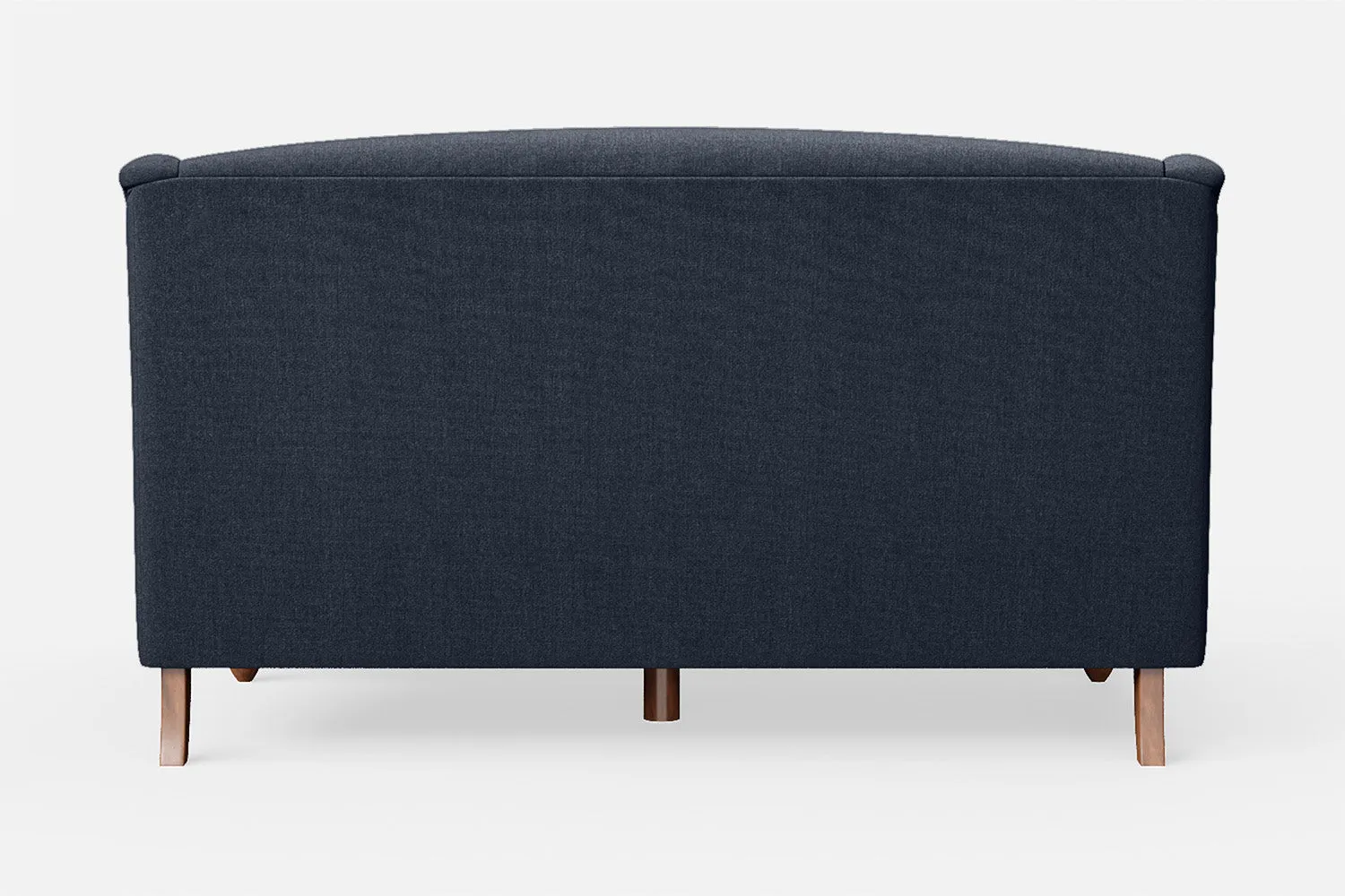 Burlington 2 Seater Sofa Dark Blue Linen Fabric