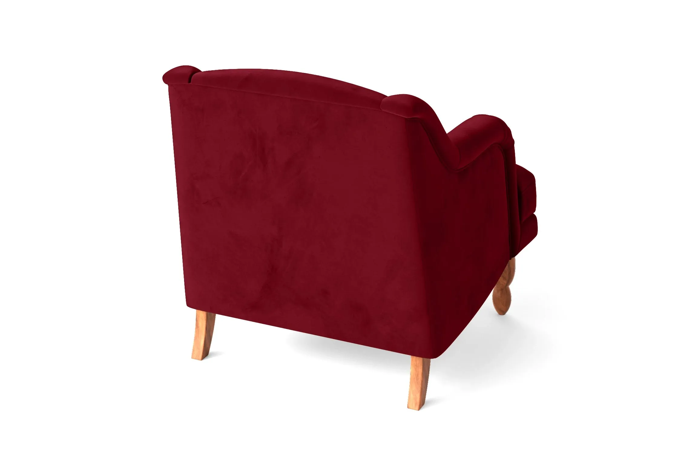Burlington Armchair Red Velvet