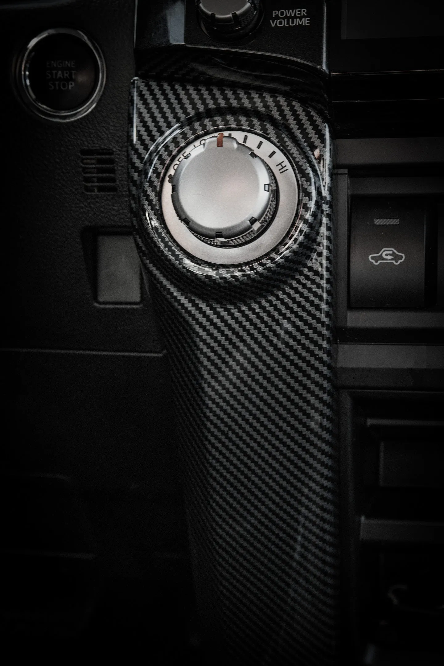 Climate Control Overlays For 4Runner (2010-2024)
