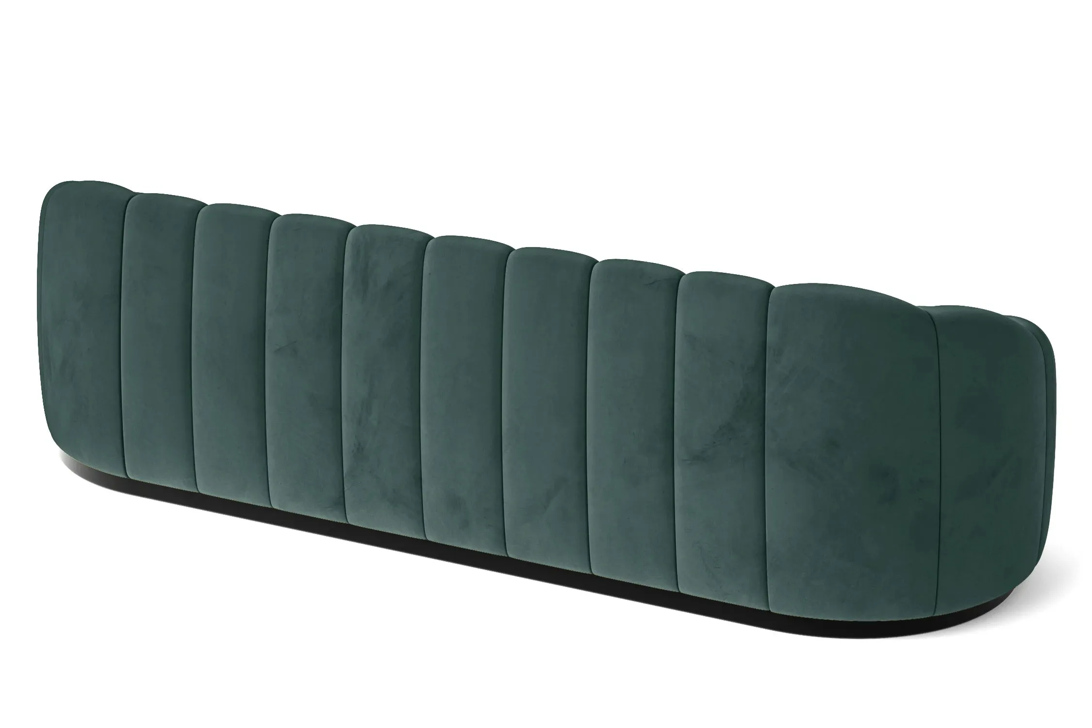 Columbia 4 Seater Sofa Teal Velvet