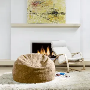 Curly Shorn Bean Bag