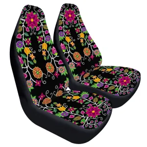 D50 Car Seat Covers Floral Beadwork