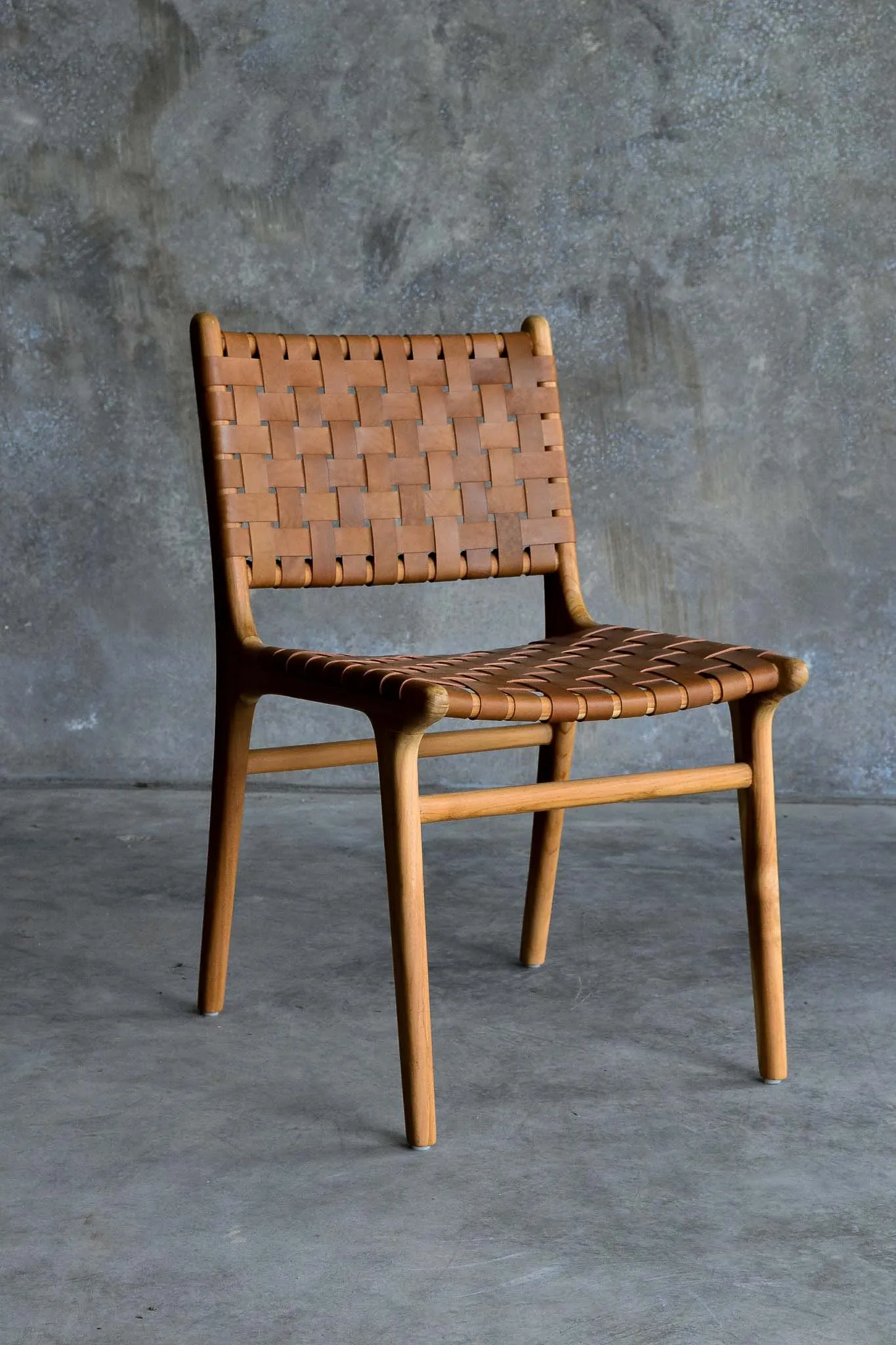 Dining Chair Woven- Tan
