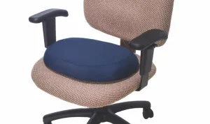 Donut Cushion, Molded 14" High Density with Removable Navy Cover  (Invalid Ring)