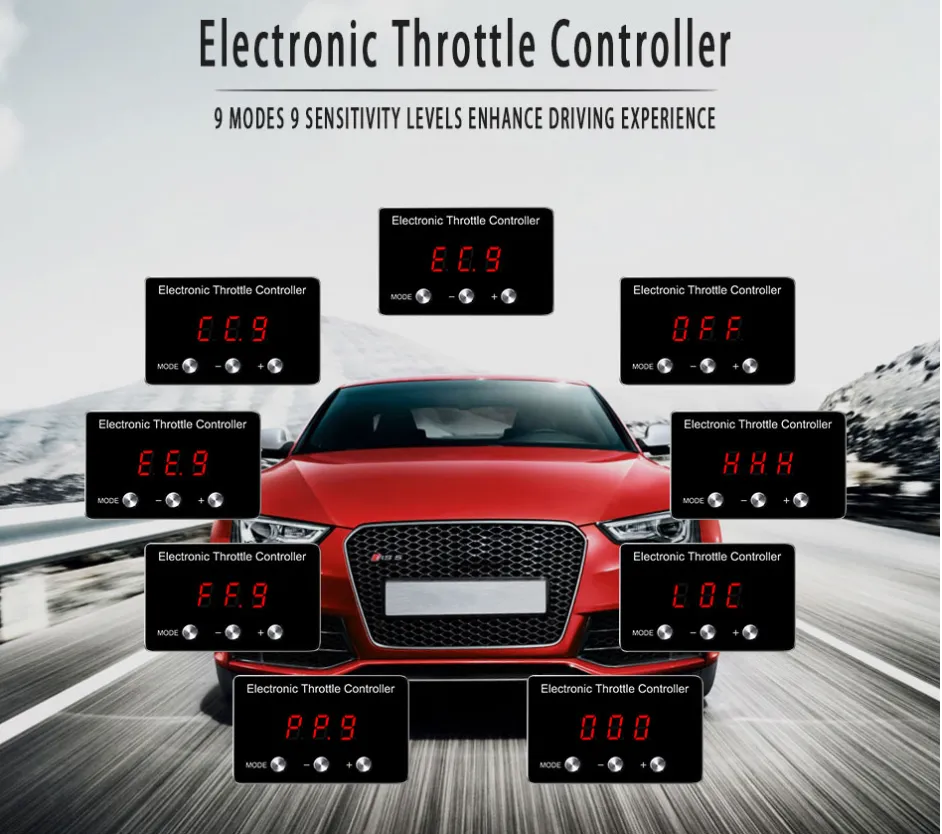Electronic Throttle Controller, Accelerator Controller for Ford RANGER (2012-2024 ) FREE WORLDWIDE SHIPPING