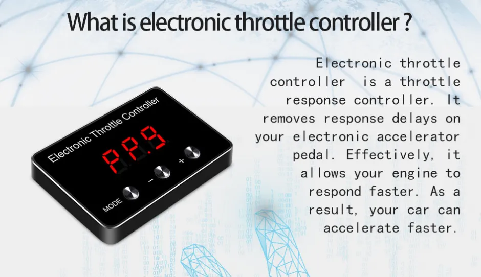 Electronic Throttle Controller, Accelerator Controller for Ford RANGER (2012-2024 ) FREE WORLDWIDE SHIPPING