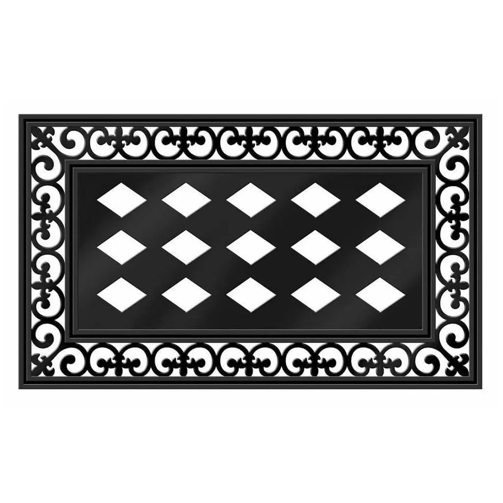 Evergreen Flag Beautiful Scroll Sassafras Floor Mat