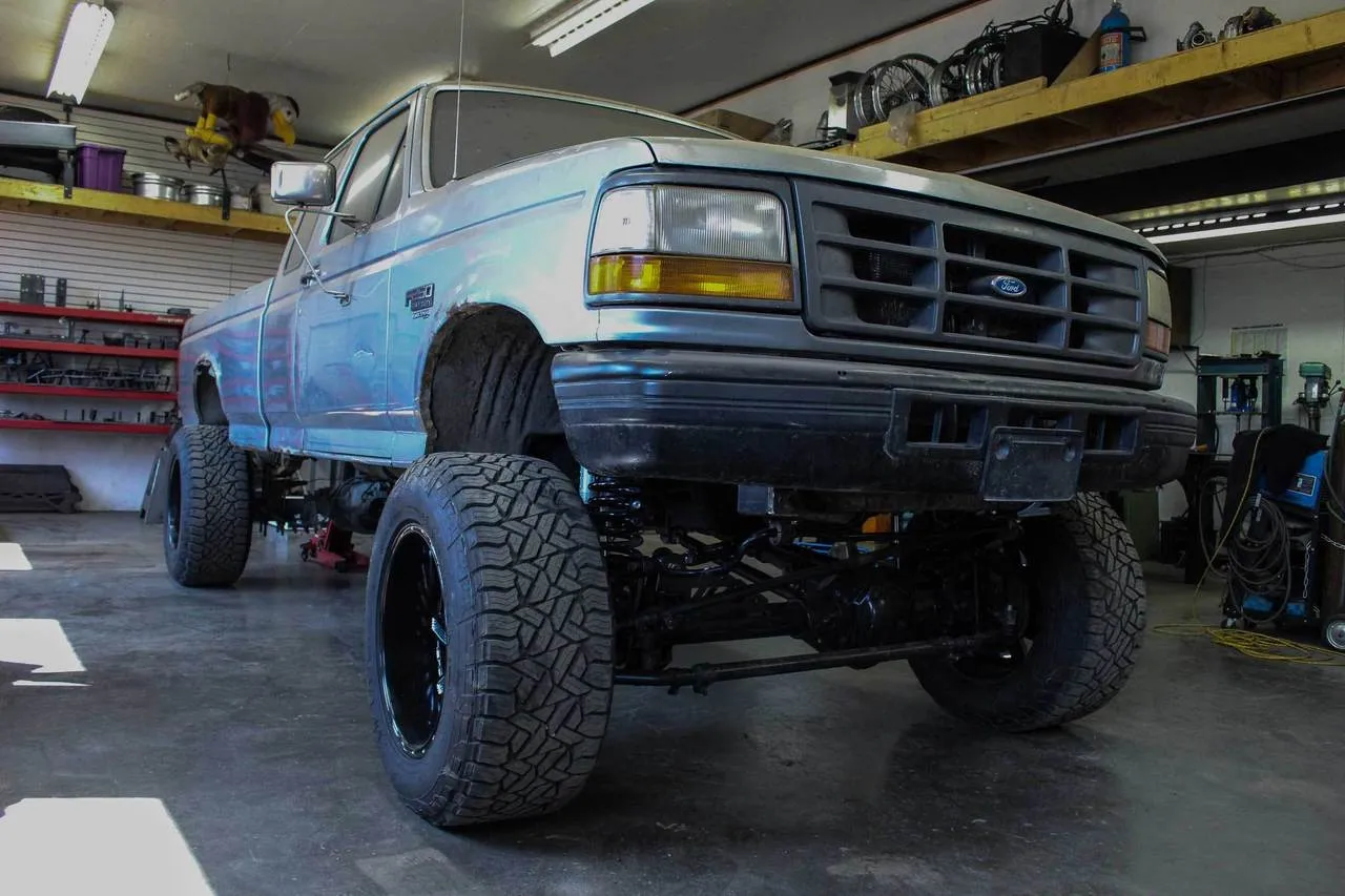 FORD OBS 4"-8" LONG ARM 4 LINK KIT (05  SUPERDUTY SWAP)