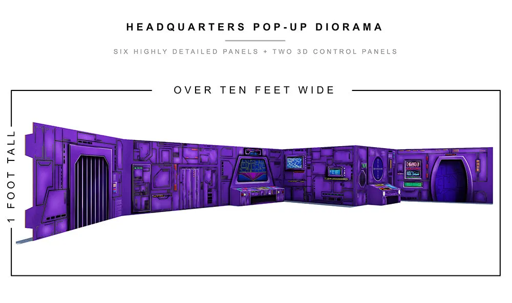 Headquarters Pop-Up Diorama 1/12