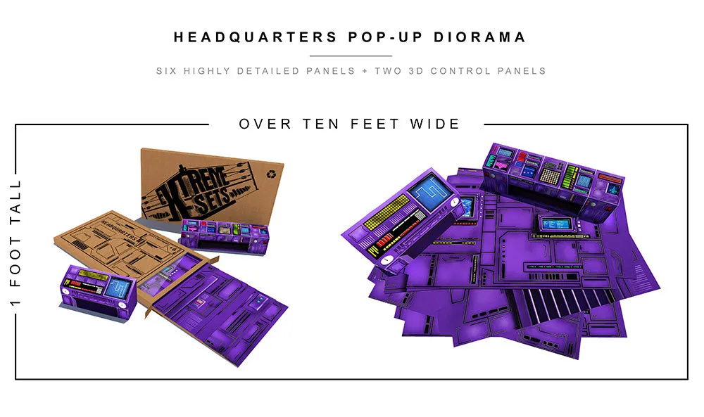 Headquarters Pop-Up Diorama 1/12
