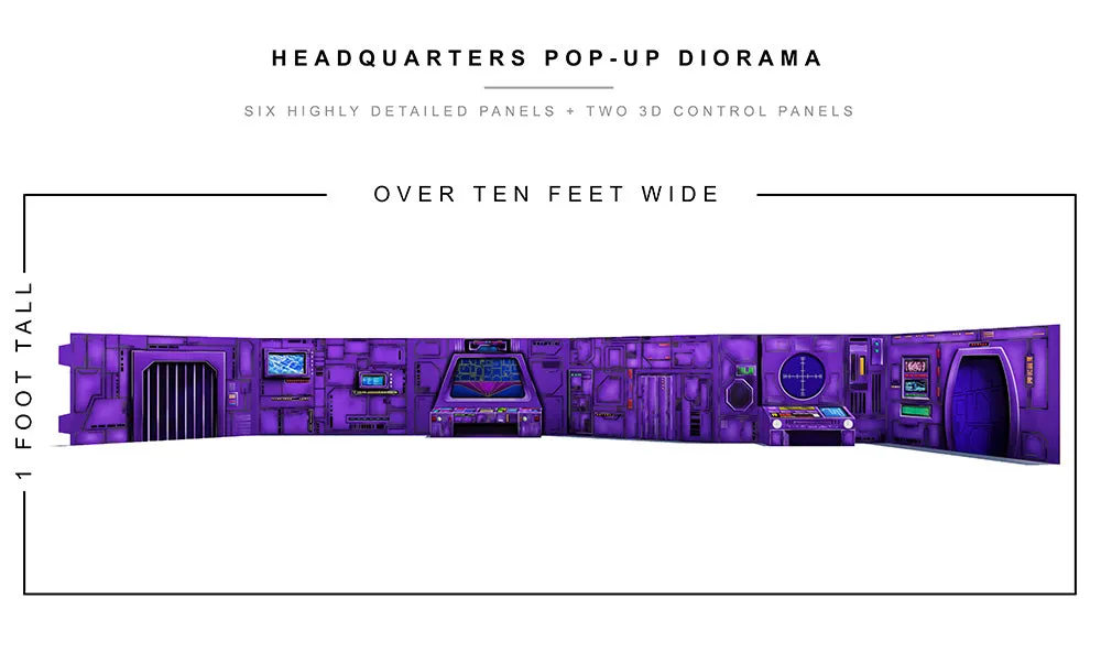 Headquarters Pop-Up Diorama 1/12