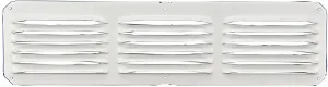 Lomanco C416w Aluminum Cornice Vents, 4" X 16", White