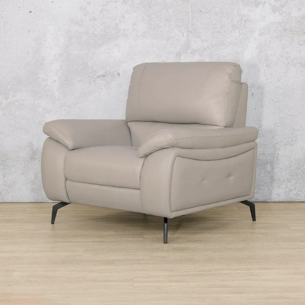 Maddox 1 Seater Leather Sofa