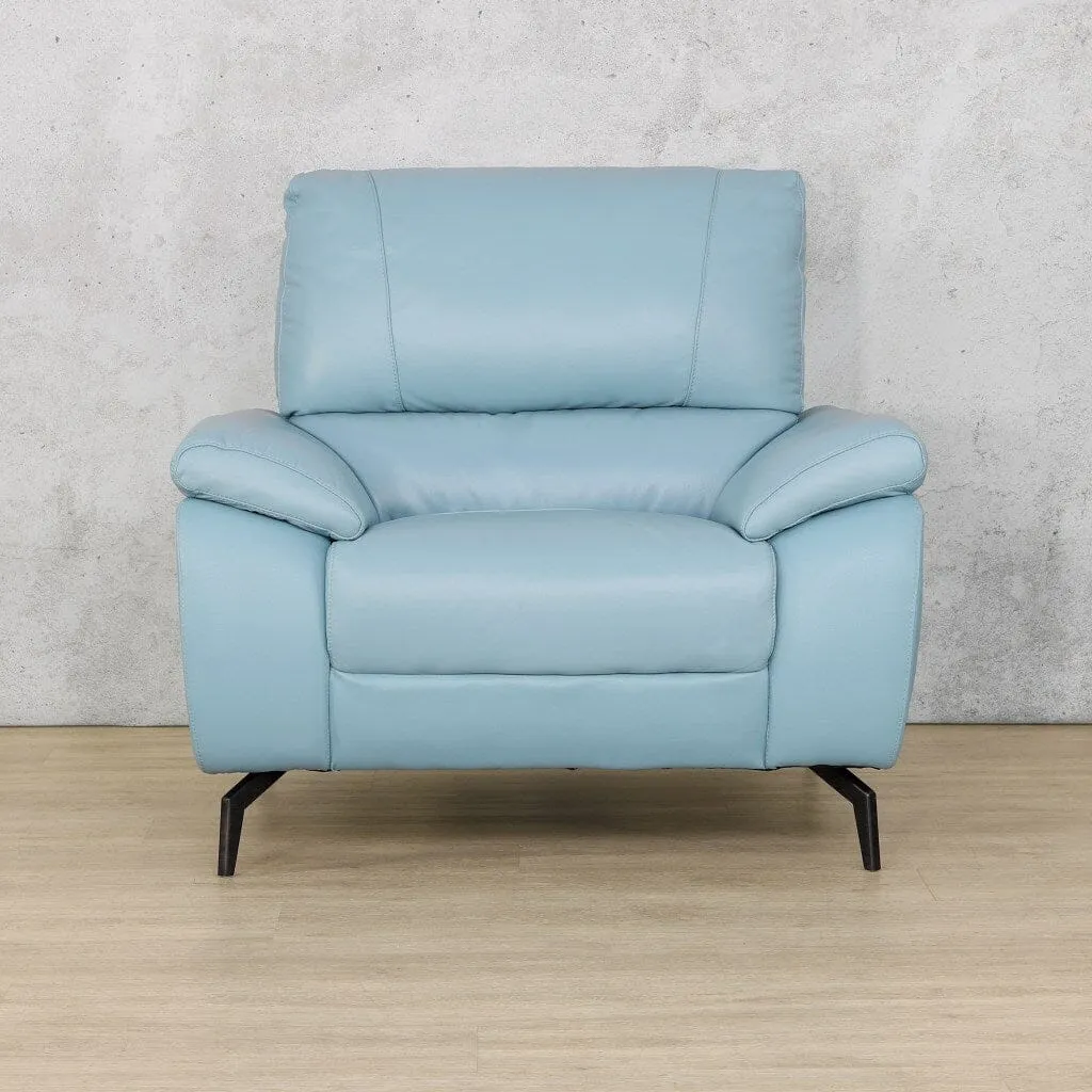 Maddox 1 Seater Leather Sofa