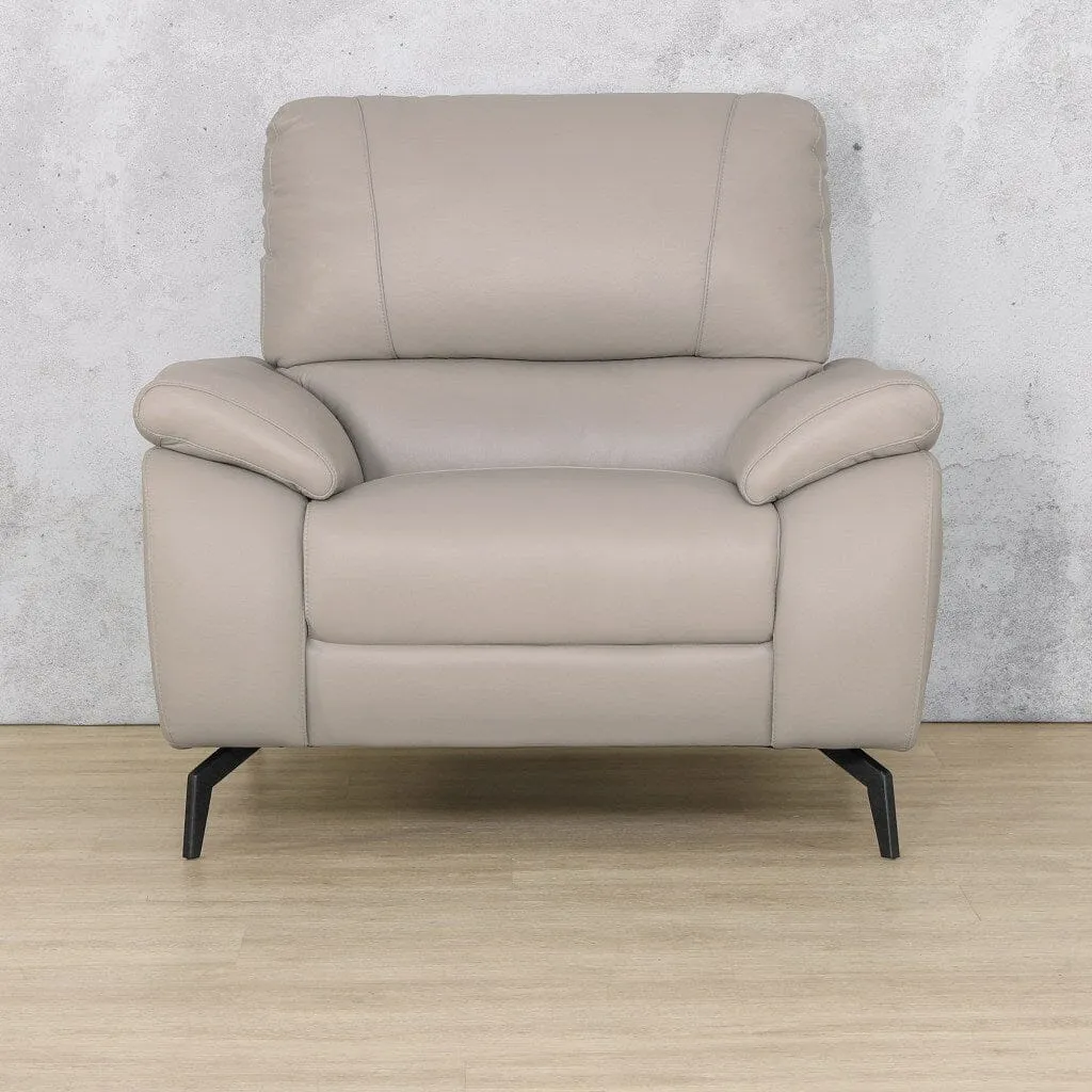 Maddox 1 Seater Leather Sofa