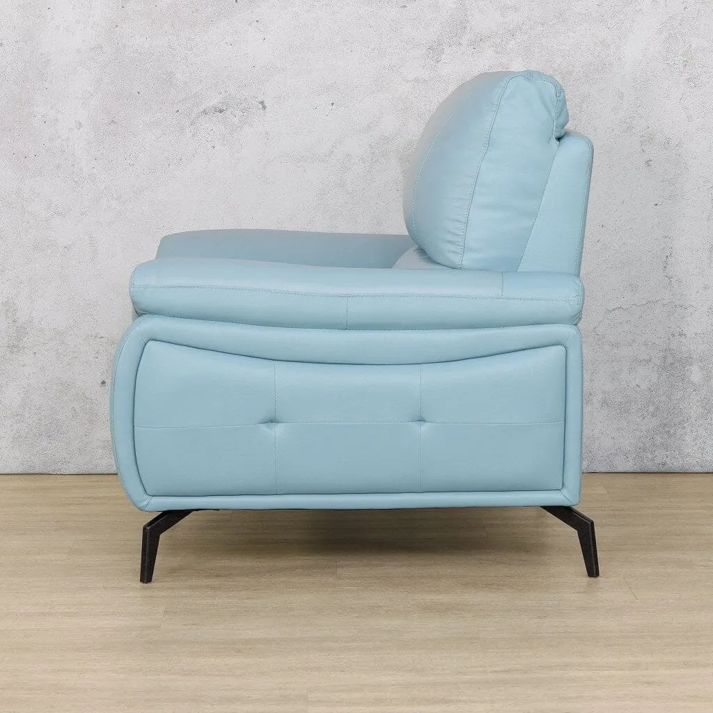 Maddox 1 Seater Leather Sofa
