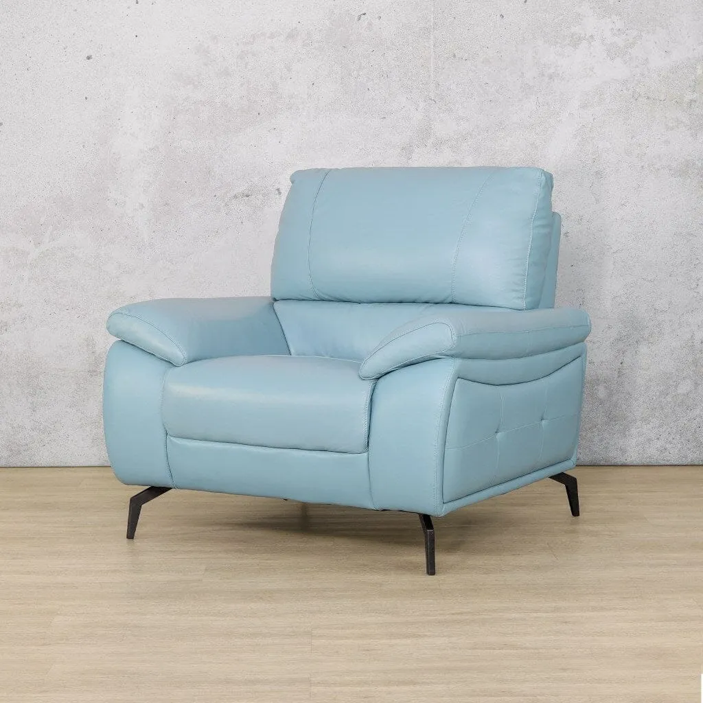 Maddox 1 Seater Leather Sofa