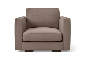 Messina Armchair Caramel Linen Fabric
