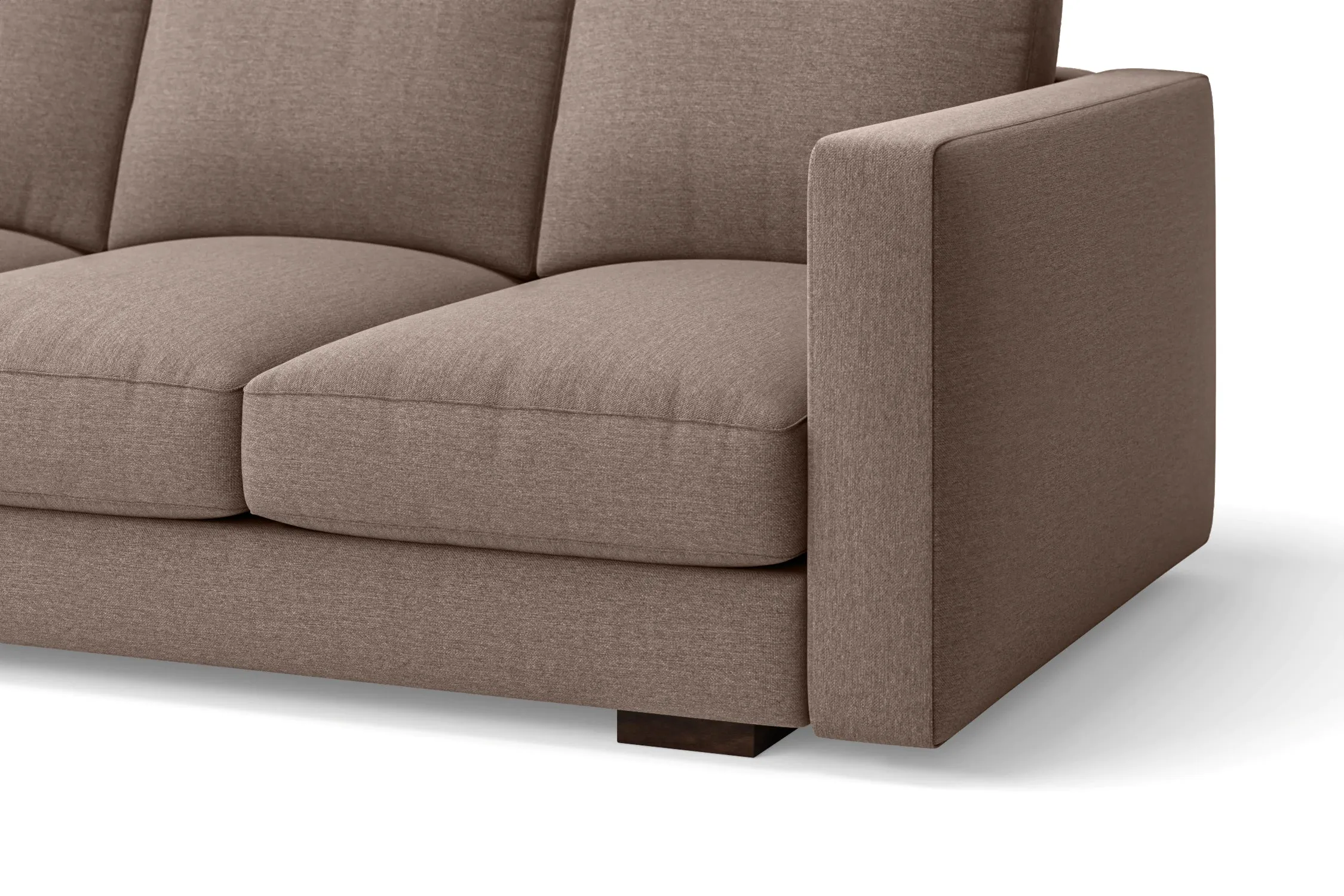 Messina Armchair Caramel Linen Fabric