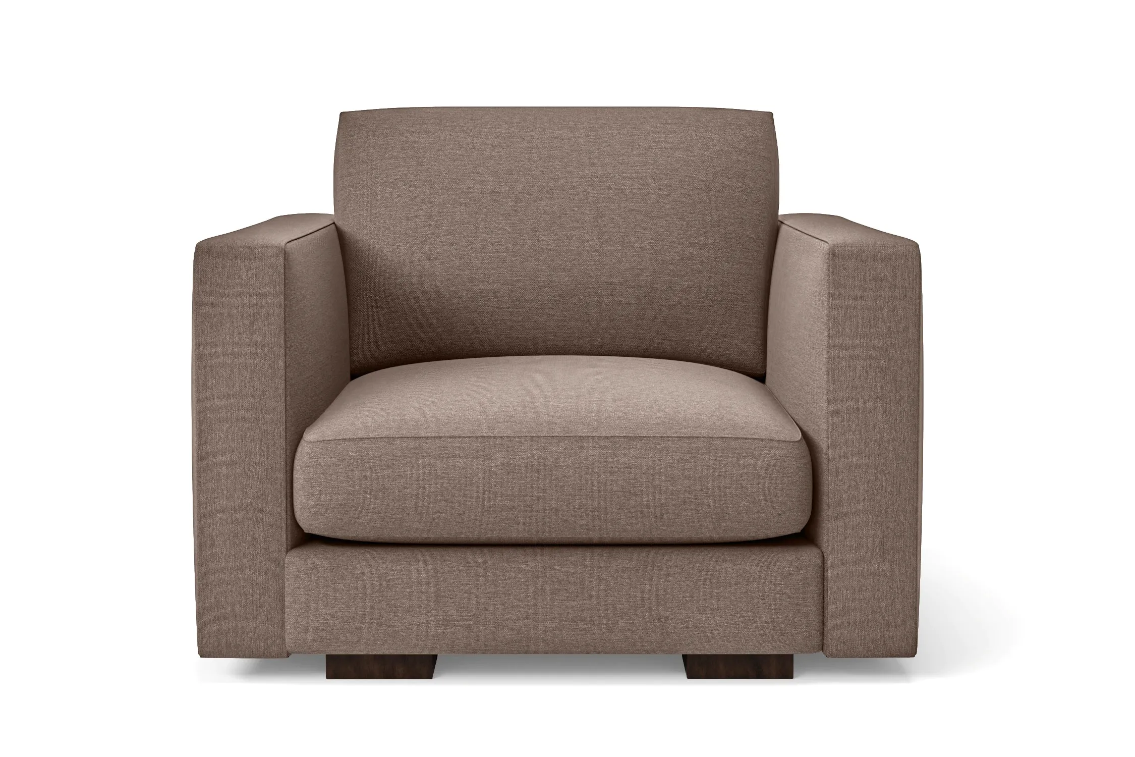 Messina Armchair Caramel Linen Fabric