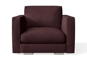 Messina Armchair Grape Velvet
