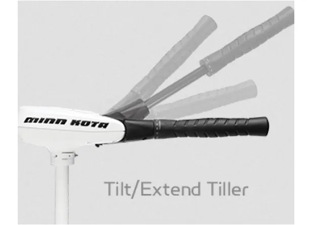 Minn Kota Riptide 55 Maximiser/Tilt/Tiller 12V 55lb Thrust Saltwater Transom Mount Trolling Motor 36" Shaft