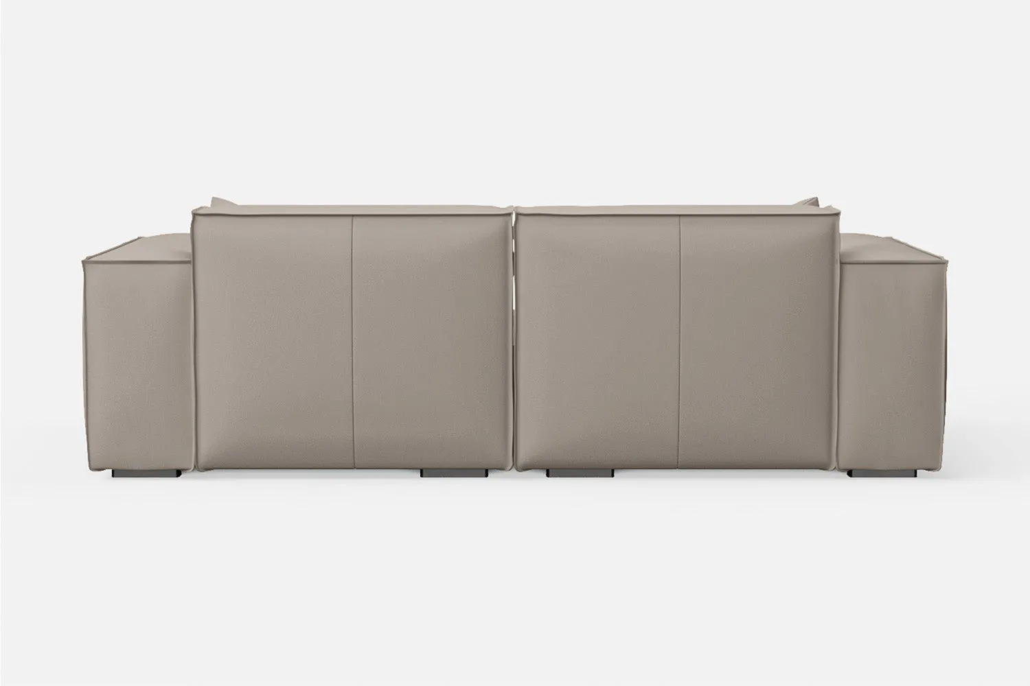 Naples 2 Seater Sofa Sand Leather