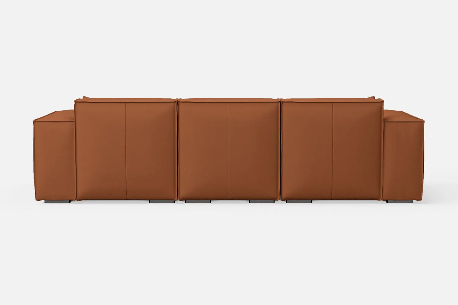 Naples 3 Seater Sofa Tan Brown Leather