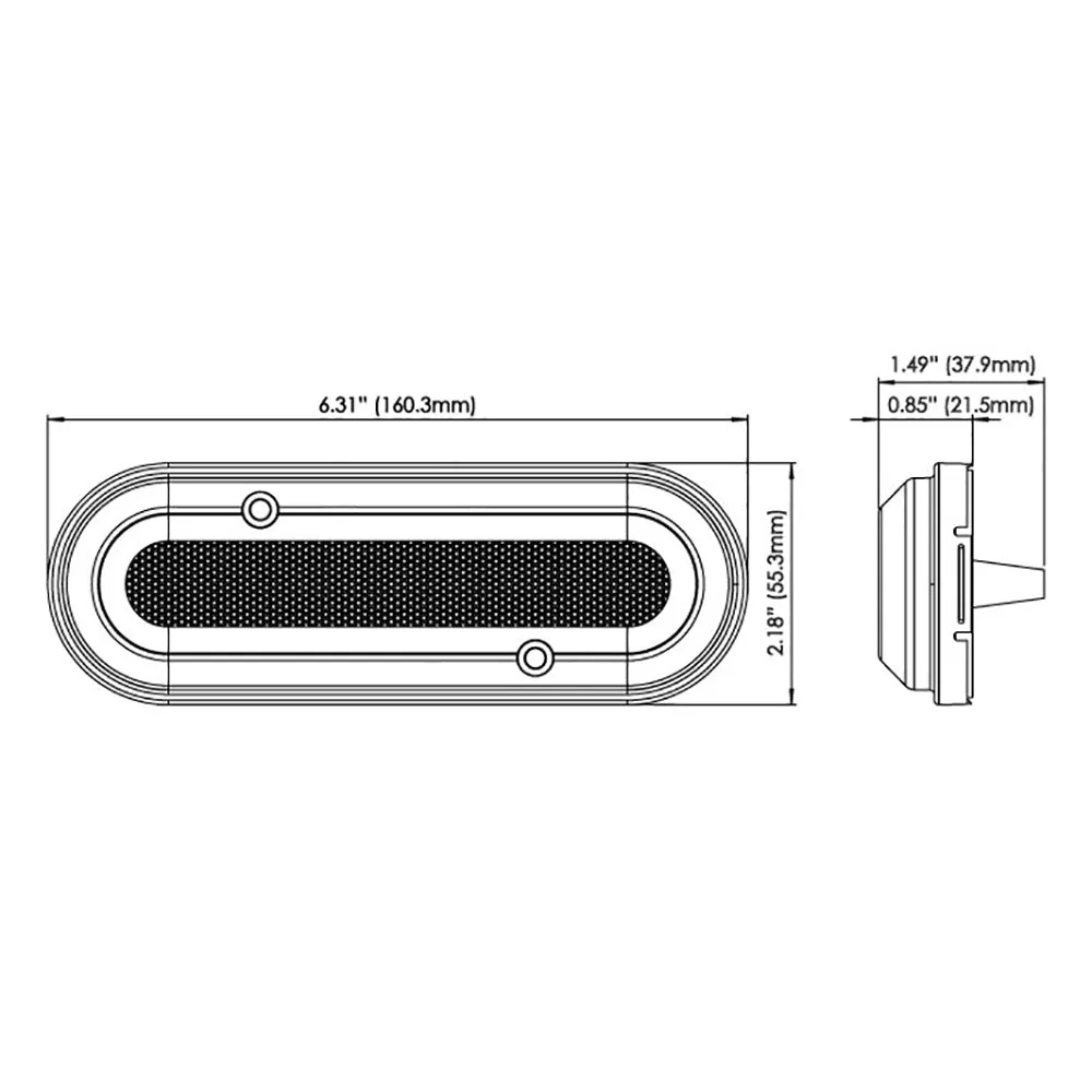 OceanLED M6 Gen2 Mast Light - Surface Mount - Ultra White