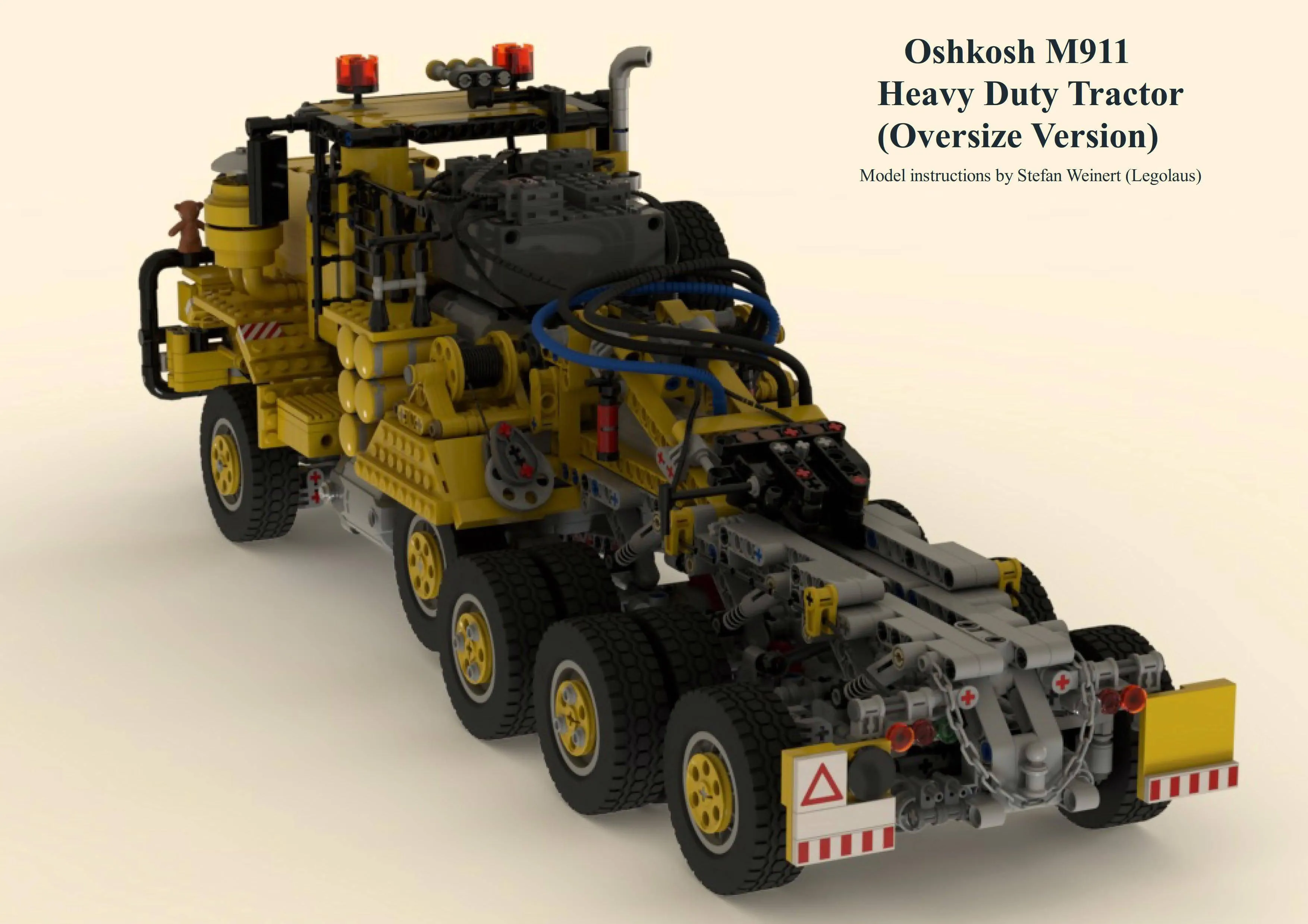 Oshkosh M911 Heavy Duty Tractor 10x8 (Oversize Version)