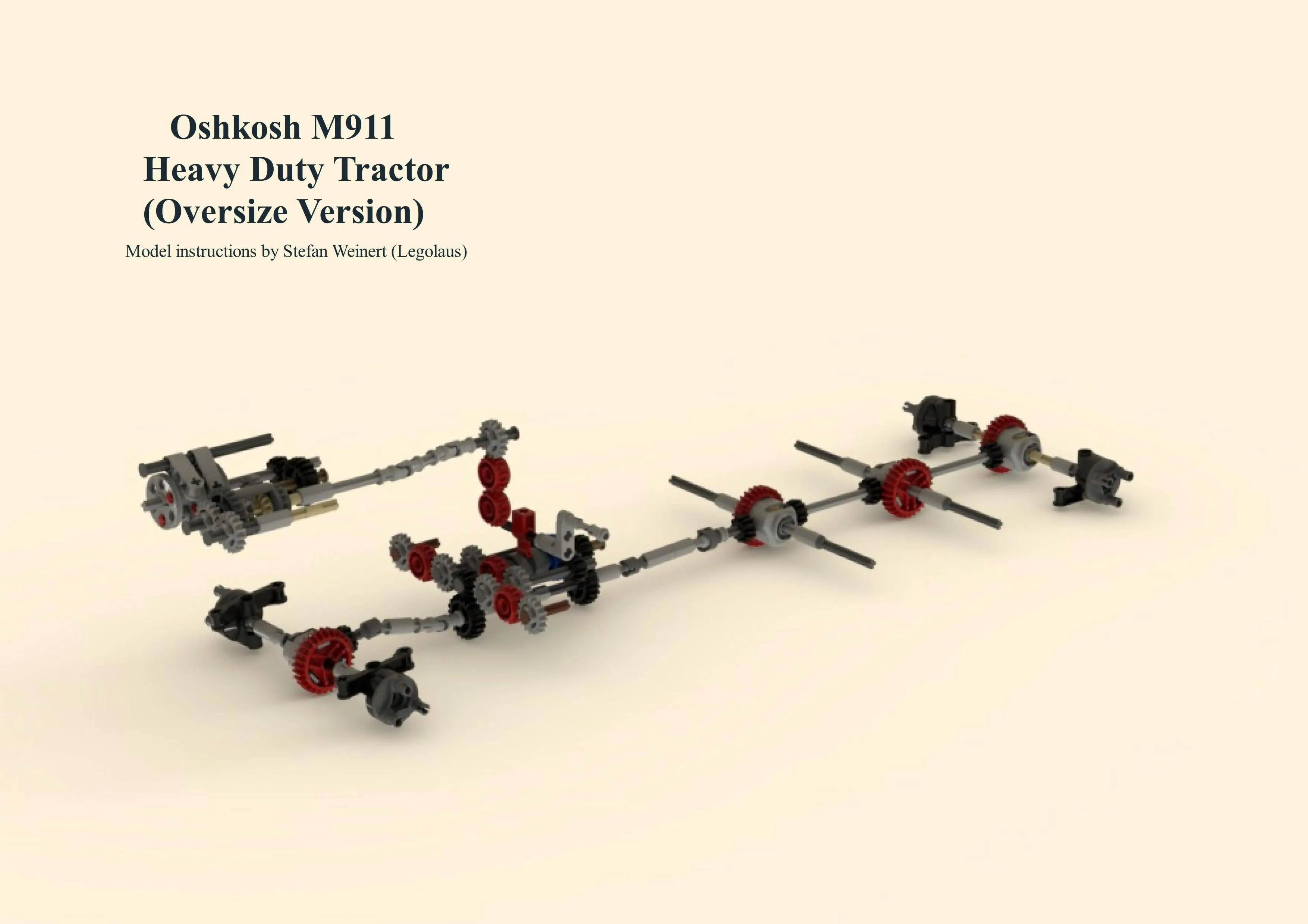 Oshkosh M911 Heavy Duty Tractor 10x8 (Oversize Version)