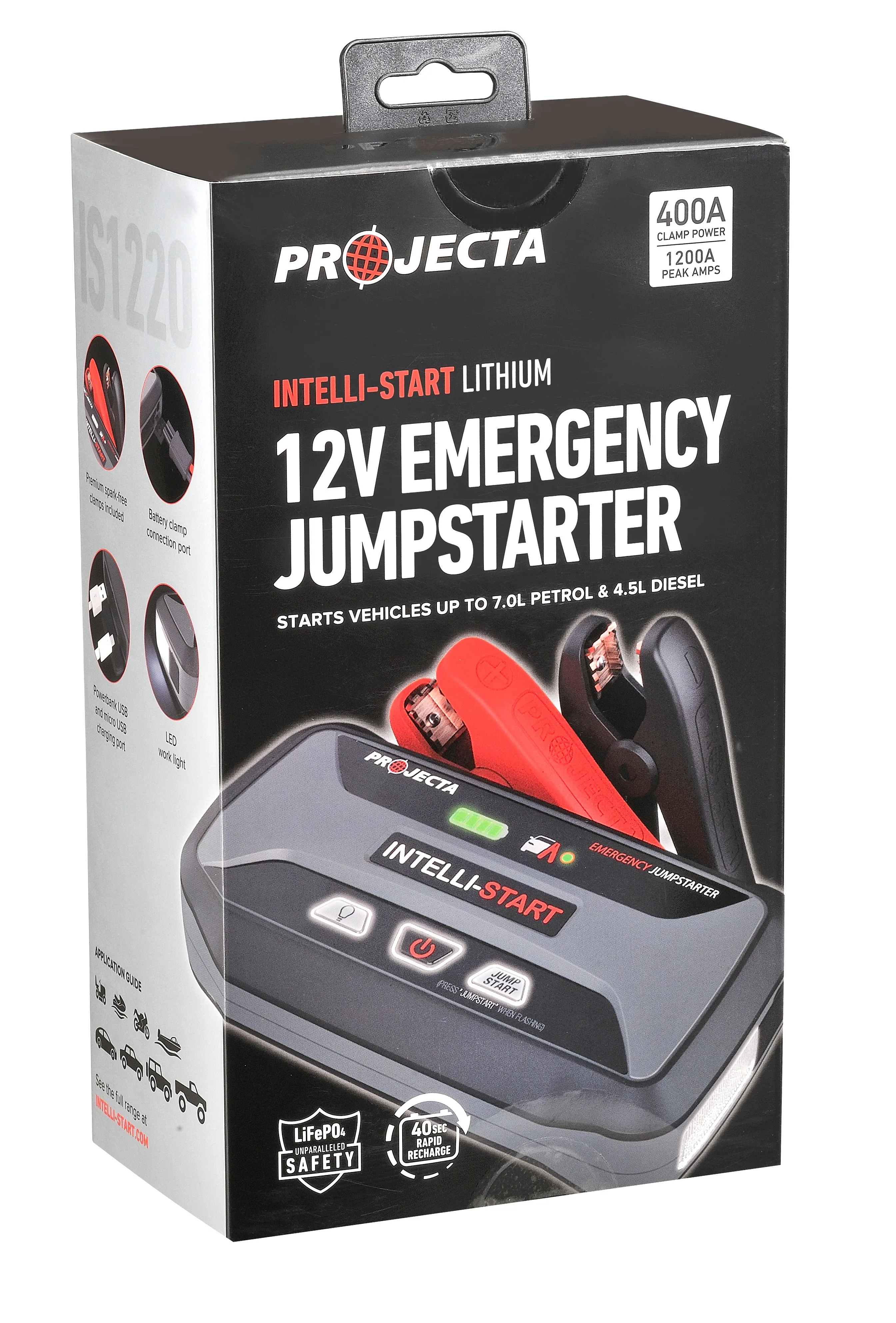 Projecta IS1220 12V 1200A Emergency Jump starter (Pickup Only)