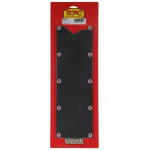 Racing Power Valley Cover - Aluminum - Black - GM LS-Series